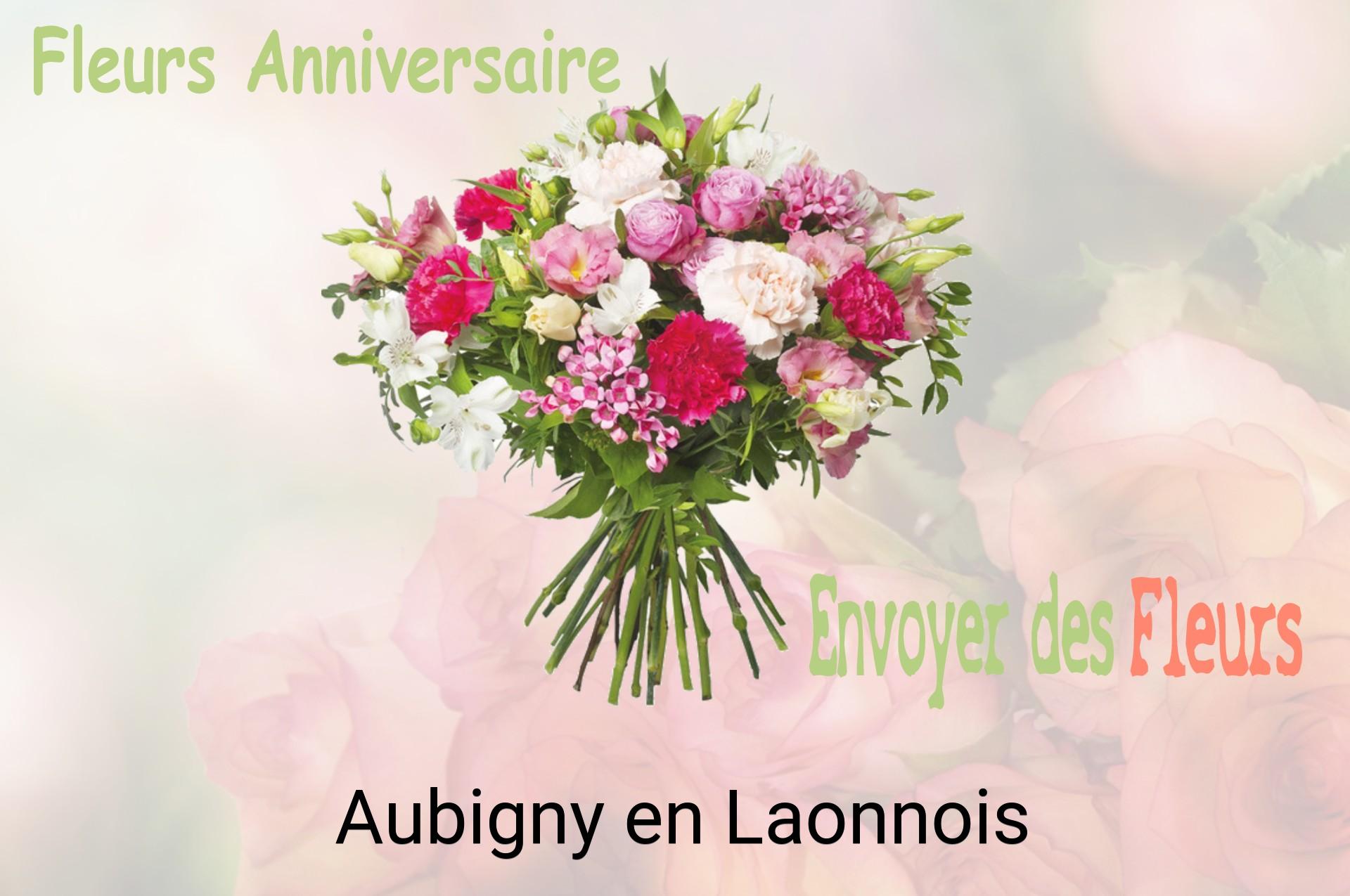 Bouquet de fleurs d’anniversaire livré à Aubigny-en-Laonnois
